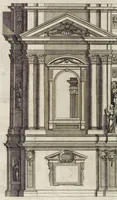 Picture 21 of 41 from Architettura della basilica di S. Pietro in Vaticano : Opera di Bramante Lazzari, Michel'Angelo Bonarota, Carlo Maderni, e altri famosi architetti (1684), leaf 109