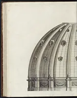 Picture 26 of 41 from Architettura della basilica di S. Pietro in Vaticano : Opera di Bramante Lazzari, Michel'Angelo Bonarota, Carlo Maderni, e altri famosi architetti (1684), leaf 123