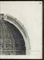 Picture 27 of 41 from Architettura della basilica di S. Pietro in Vaticano : Opera di Bramante Lazzari, Michel'Angelo Bonarota, Carlo Maderni, e altri famosi architetti (1684), leaf 124