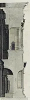 Picture 31 of 41 from Architettura della basilica di S. Pietro in Vaticano : Opera di Bramante Lazzari, Michel'Angelo Bonarota, Carlo Maderni, e altri famosi architetti (1684), leaf 134