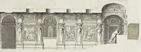Picture 34 of 41 from Architettura della basilica di S. Pietro in Vaticano : Opera di Bramante Lazzari, Michel'Angelo Bonarota, Carlo Maderni, e altri famosi architetti (1684), leaf 146