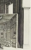 Picture 39 of 41 from Architettura della basilica di S. Pietro in Vaticano : Opera di Bramante Lazzari, Michel'Angelo Bonarota, Carlo Maderni, e altri famosi architetti (1684), leaf 156