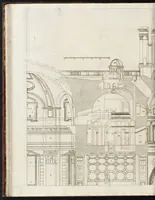 Picture 13 of 41 from Architettura della basilica di S. Pietro in Vaticano : Opera di Bramante Lazzari, Michel'Angelo Bonarota, Carlo Maderni, e altri famosi architetti (1684), leaf 83