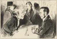 An illustration from Catalogue raisonné de l'oeuvre lithographié de Honoré Daumier (1904)
