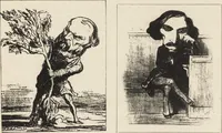 An illustration from Catalogue raisonné de l'oeuvre lithographié de Honoré Daumier (1904)