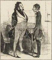 An illustration from Catalogue raisonné de l'oeuvre lithographié de Honoré Daumier (1904)