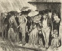 An illustration from Catalogue raisonné de l'oeuvre lithographié de Honoré Daumier (1904)
