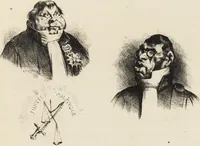 An illustration from Catalogue raisonné de l'oeuvre lithographié de Honoré Daumier (1904)