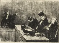 An illustration from Catalogue raisonné de l'oeuvre lithographié de Honoré Daumier (1904)