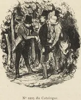 An illustration from Catalogue raisonné de l'oeuvre lithographié de Honoré Daumier (1904)