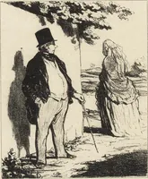 An illustration from Catalogue raisonné de l'oeuvre lithographié de Honoré Daumier (1904)