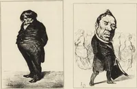 An illustration from Catalogue raisonné de l'oeuvre lithographié de Honoré Daumier (1904)