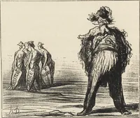 Picture 89 of 114 from Catalogue raisonné de l'oeuvre lithographié de Honoré Daumier (1904), leaf 663