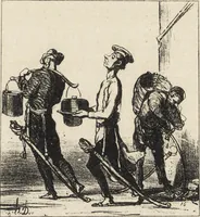 An illustration from Catalogue raisonné de l'oeuvre lithographié de Honoré Daumier (1904)