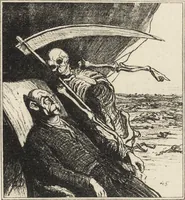 An illustration from Catalogue raisonné de l'oeuvre lithographié de Honoré Daumier (1904)