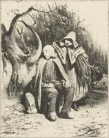 An illustration from Catalogue raisonné de l'oeuvre lithographié de Honoré Daumier (1904)