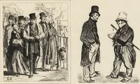 An illustration from Catalogue raisonné de l'oeuvre lithographié de Honoré Daumier (1904)