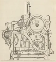 An illustration from The art of weaving, by hand and power: with an introductory account of its rise and progress in ancient and modern times .. (1844)