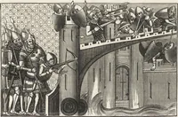 An illustration from Military and religious life in the Middle Ages and at the period of the Renaissance (1870)