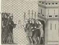 An illustration from Military and religious life in the Middle Ages and at the period of the Renaissance (1870)