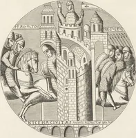 An illustration from Military and religious life in the Middle Ages and at the period of the Renaissance (1870)