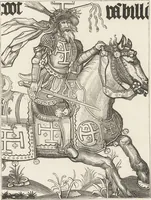 An illustration from Military and religious life in the Middle Ages and at the period of the Renaissance (1870)