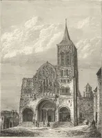 An illustration from Military and religious life in the Middle Ages and at the period of the Renaissance (1870)