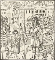 An illustration from Military and religious life in the Middle Ages and at the period of the Renaissance (1870)
