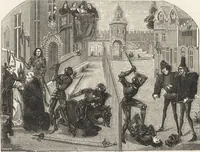 An illustration from Military and religious life in the Middle Ages and at the period of the Renaissance (1870)