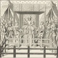 An illustration from Military and religious life in the Middle Ages and at the period of the Renaissance (1870)