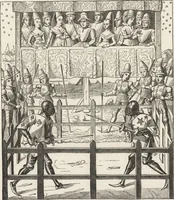 An illustration from Military and religious life in the Middle Ages and at the period of the Renaissance (1870)