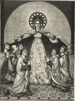 An illustration from Military and religious life in the Middle Ages and at the period of the Renaissance (1870)