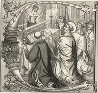 An illustration from Military and religious life in the Middle Ages and at the period of the Renaissance (1870)