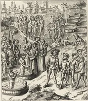 An illustration from Military and religious life in the Middle Ages and at the period of the Renaissance (1870)