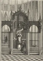 An illustration from Military and religious life in the Middle Ages and at the period of the Renaissance (1870)