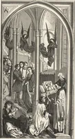 An illustration from Military and religious life in the Middle Ages and at the period of the Renaissance (1870)