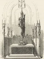 An illustration from Military and religious life in the Middle Ages and at the period of the Renaissance (1870)