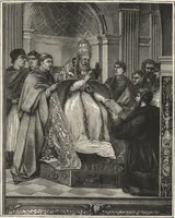 An illustration from Military and religious life in the Middle Ages and at the period of the Renaissance (1870)
