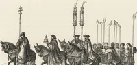 An illustration from Military and religious life in the Middle Ages and at the period of the Renaissance (1870)
