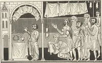 An illustration from Military and religious life in the Middle Ages and at the period of the Renaissance (1870)