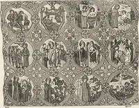 An illustration from Military and religious life in the Middle Ages and at the period of the Renaissance (1870)