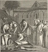 An illustration from Military and religious life in the Middle Ages and at the period of the Renaissance (1870)