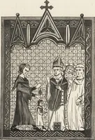 An illustration from Military and religious life in the Middle Ages and at the period of the Renaissance (1870)