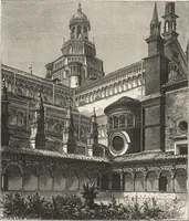 An illustration from Military and religious life in the Middle Ages and at the period of the Renaissance (1870)