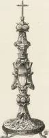 An illustration from Military and religious life in the Middle Ages and at the period of the Renaissance (1870)