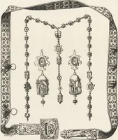 An illustration from Military and religious life in the Middle Ages and at the period of the Renaissance (1870)