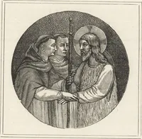 An illustration from Military and religious life in the Middle Ages and at the period of the Renaissance (1870)