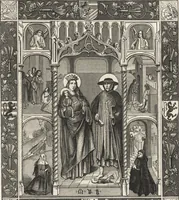 An illustration from Military and religious life in the Middle Ages and at the period of the Renaissance (1870)
