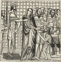 An illustration from Military and religious life in the Middle Ages and at the period of the Renaissance (1870)