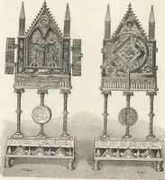 An illustration from Military and religious life in the Middle Ages and at the period of the Renaissance (1870)